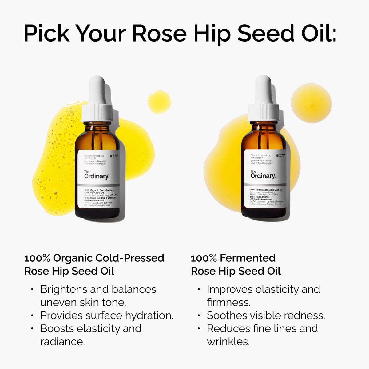 100% Organic Cold-Pressed Rose Hip Seed Oil - Warm Blend