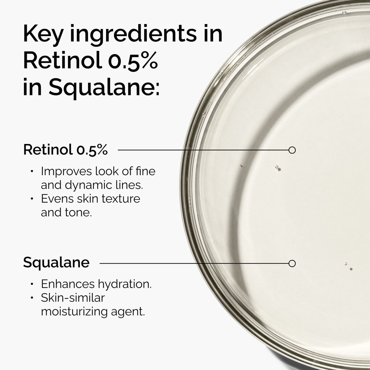 Retinol 0.5% in Squalane - Easy Fit